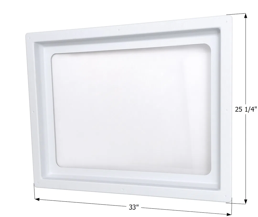 15092 – ICON Skylight Inner Dome, For Skylight Part Number SL2230 Rectangular 30 Inch Length x 22 Inch Width Opening ...